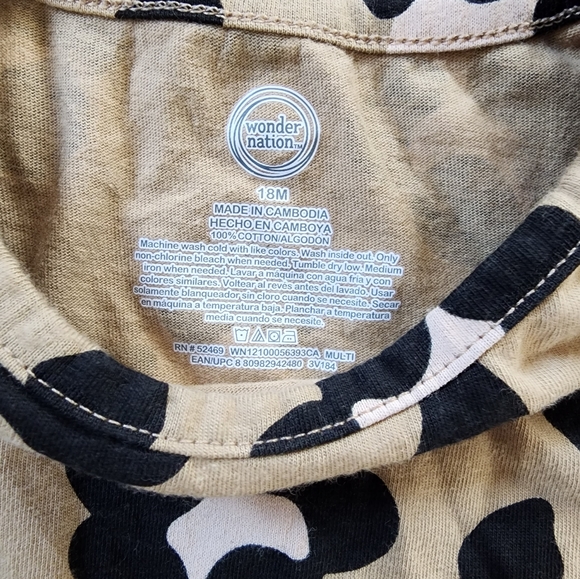 Kids Leopard Dress - Picture 2 of 3